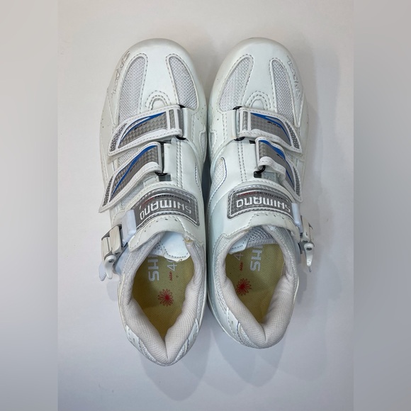 Shimano Women’s SPDSL WR41 White‎ Road Cycling Shoes Size 8 (EU 40) - Picture 4 of 12